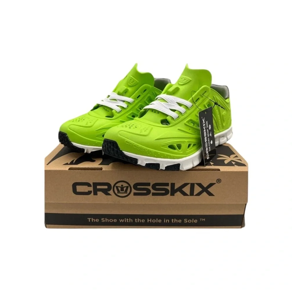 Crosskix Green Fishing Water Shoe M5 W7 - Picture 2 of 7
